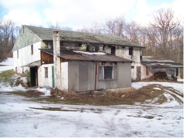 View of original clubhouse barn.